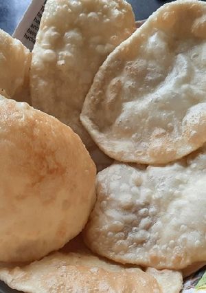 A picture of All-purpose flour (maida) bhatura.