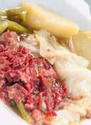 Corned Beef and Veggies in Broth : Modern Nilaga Soup - Canned Goods Leveled Up #lockdown