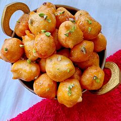 Instant sweet medu vada A picture of Instant sweet medu vada.