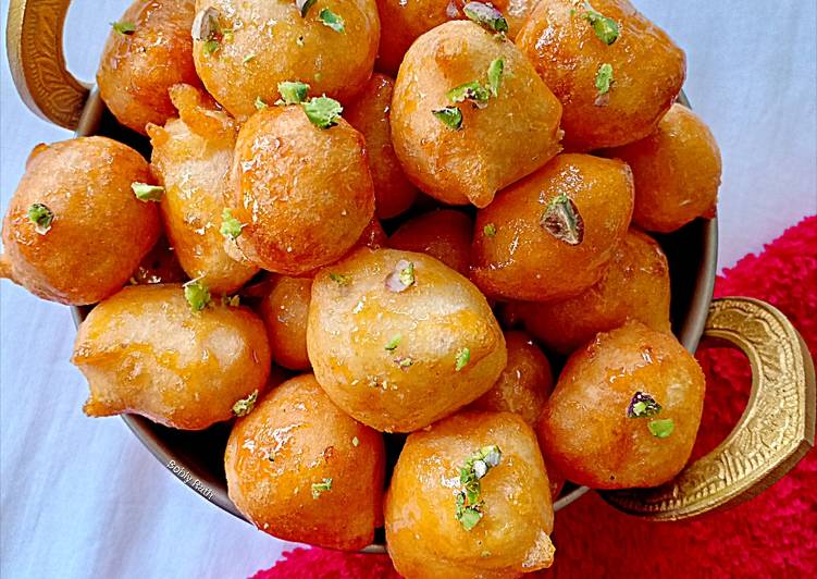 Steps to Prepare Ultimate Instant sweet medu vada