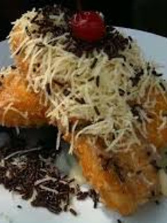 Foto resep Pisang goreng coklat keju