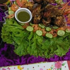 Chicken malai tikka. A picture of Chicken malai tikka..