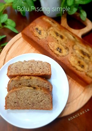 Foto resep Bolu pisang simple