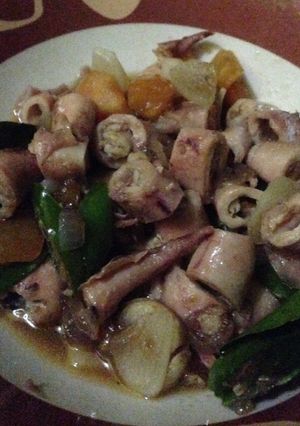 Foto resep Tumis Cumi Asin Cabe Ijo