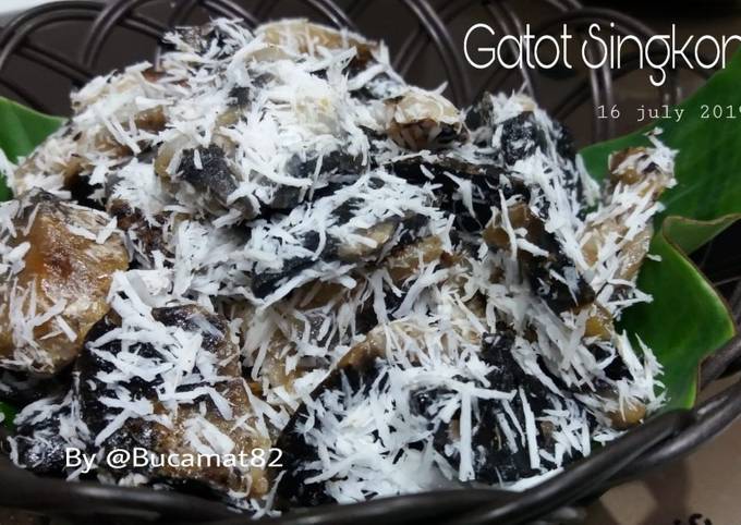 Gatot singkong instan