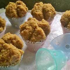 A picture of Bolu Kukus Kopi Tanpa Telor #berani baking.