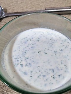 Una foto de Salsa de queso proteico