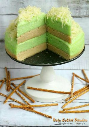 Foto resep Bolu Coklat Pandan