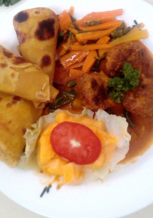 A picture of Chapati beef.