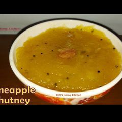 Pineapple chutney A picture of Pineapple chutney.