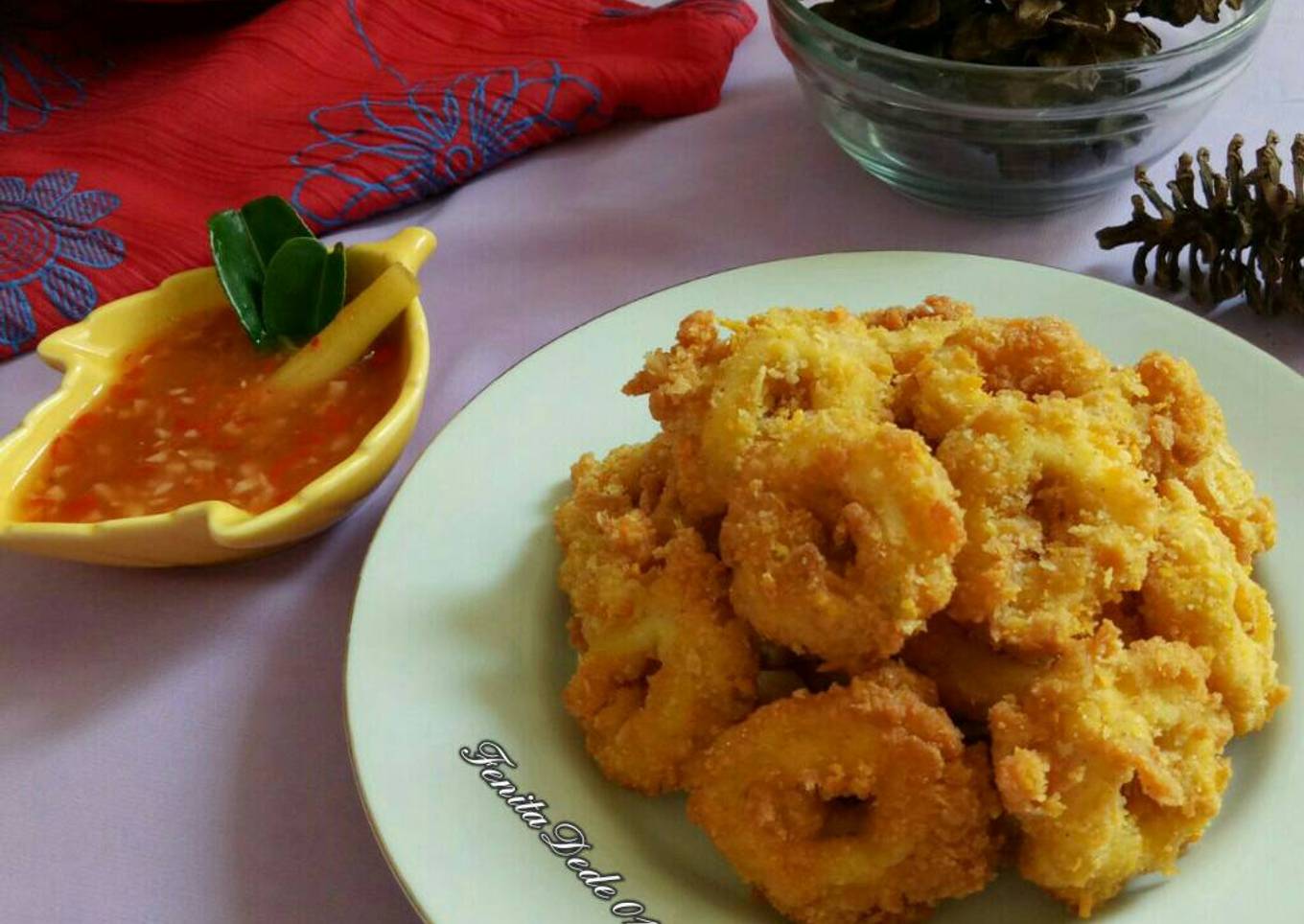 Cumi Krispi Saus Thai