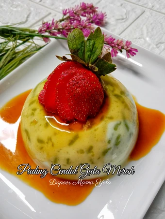 Langkah Gampang Menyiapkan Resep Puding Cendol Fla Gula Merah yang Lezat Sekali Anti Ribet, Bisa Manjain Lidah