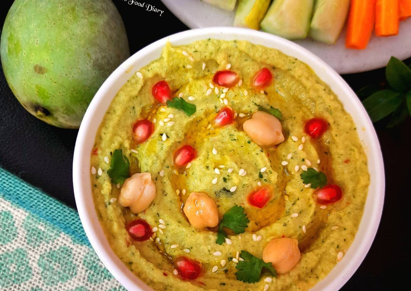 Raw Mango Hummus