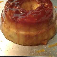 Una foto de Budín de pan con flan 🤤