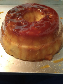 Una foto de Budín de pan con flan 🤤