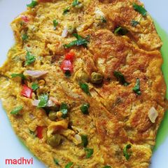 A picture of Masala Omelette.