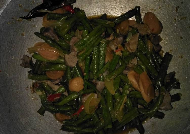 Resep Oseng kacang panjang, sosis, ati ampela, Menggugah Selera