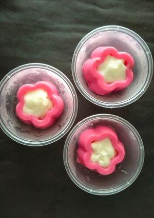 Foto resep Puding Stroberi Vla
