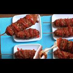 الهوت دوج الكوري المقرمش-レシピのメイン写真