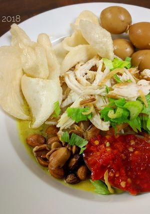 Foto resep Bubur Ayam Kuah Kuning