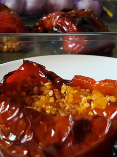 Una foto de Pimientos rellenos de arroz