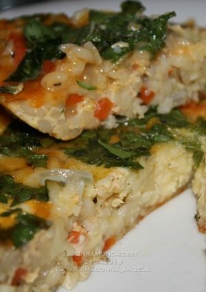 A picture of Risoni Omelette.