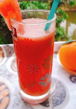 কমলা তরমুজের যুগলবন্দী (kamala tarmujer jugalbondi recipe in Bengali) রেসিপির প্রধান ছবি