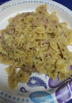 A picture of Tuna and Pasta.