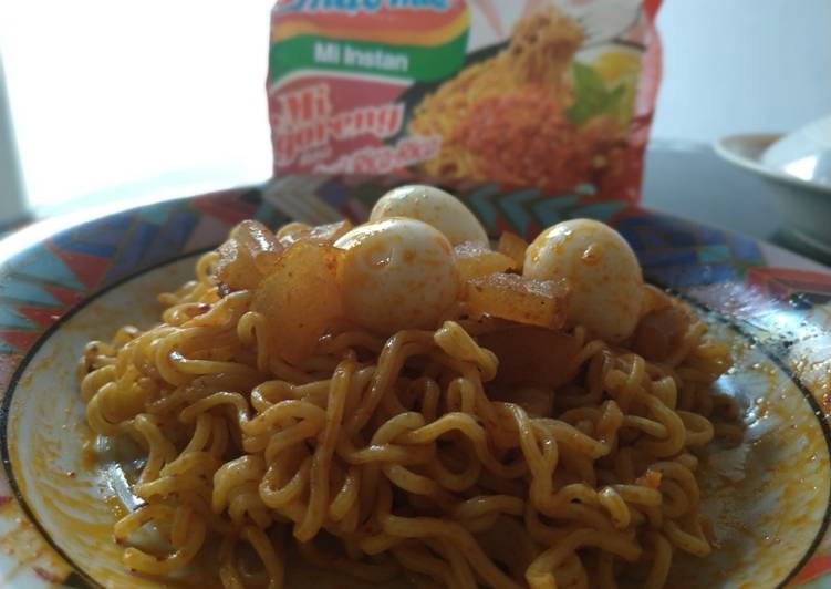 Langkah Mudah untuk Membuat Mie goreng kikil puyuh sambal rica2 yang Enak