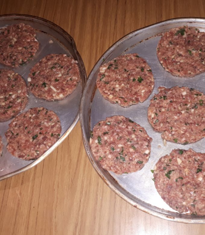 Una foto de Hamburguesa de carne picada