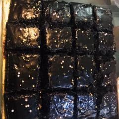 A picture of Fudge brownies.