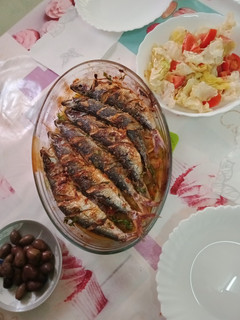 صورة لوصفة سمك 🐟 في الفرن يشهي