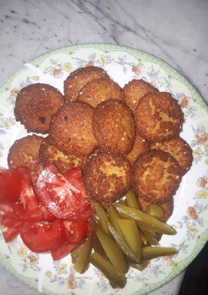 عکسی از دستور فلافل خونگی