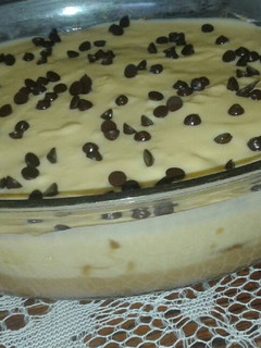 Una foto de Postre Royal de vainilla y dulce de leche con vainillas