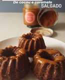Bundt Cake de Cacau e Caramelo Salgado