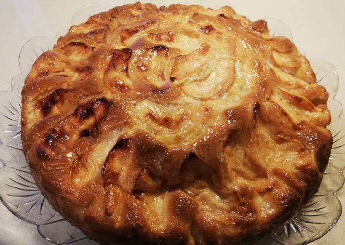 Passi a Preparare Preferito Torta di mele allo yogurt😋