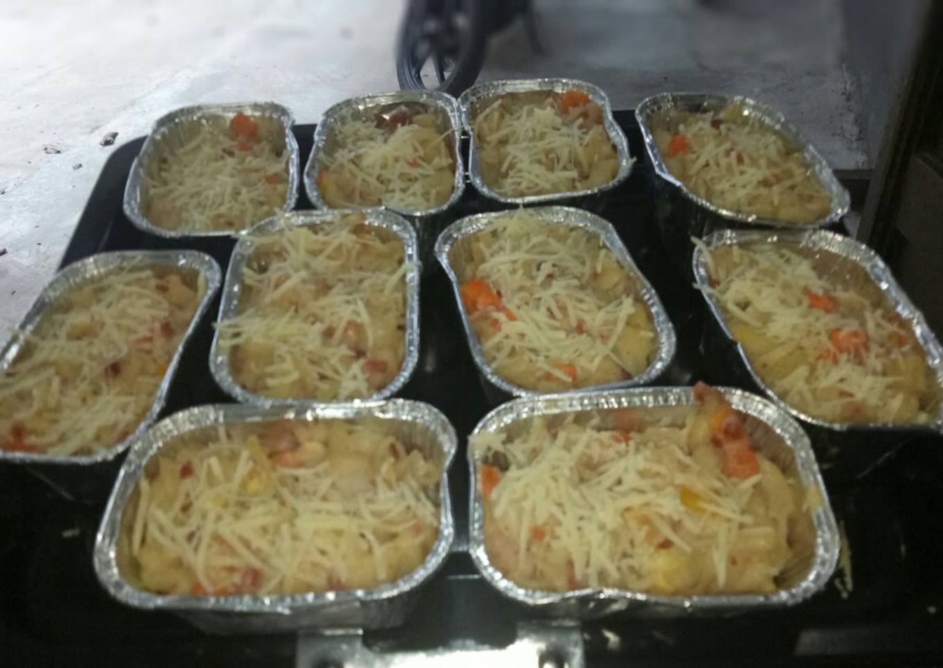 Spring Macaroni schutel panggang