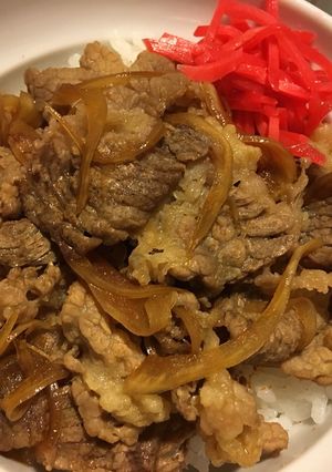รูปของ Gyudon (ข้าวหน้าเนื้อ)