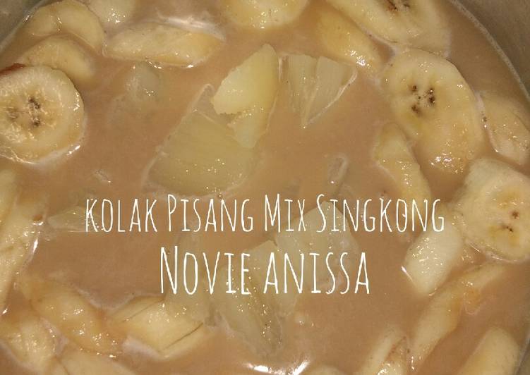 Kolak Pisang mix singkong