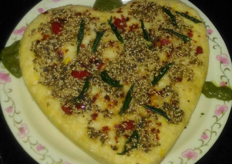 Simple Way to Prepare Ultimate Instant Sweet Corn Peanut Dhokla