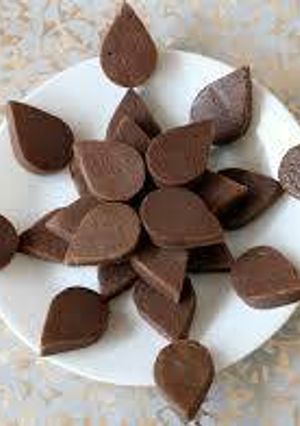 A picture of Homemade chocolates.