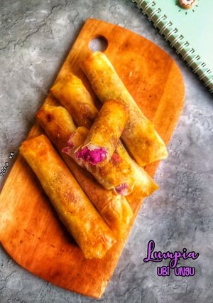 Foto resep Lumpia Ubi Ungu