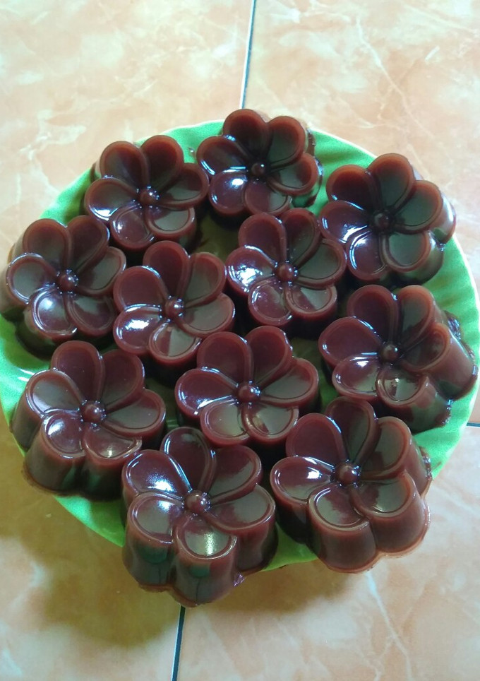 Foto resep Puding Coklat praktis