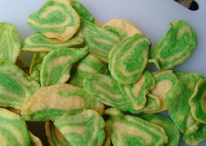 Resep: Kuping Gajah Pandan Irit Anti Gagal