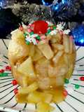 Mug cake de manzana y canela