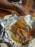 Pescado empapelado