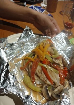 Una foto de Pescado empapelado