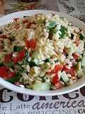 Salade d'Orzo au citron