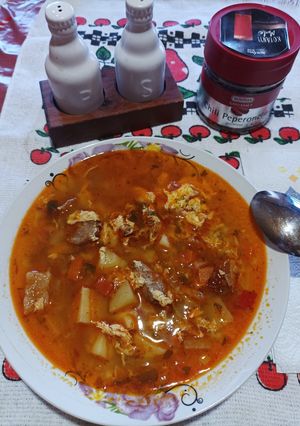 O poză a rețetei Ciorbă de cartofi.