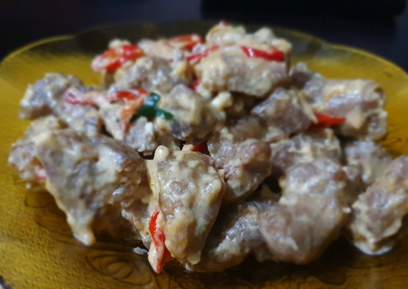 Butter Salted Egg Pork